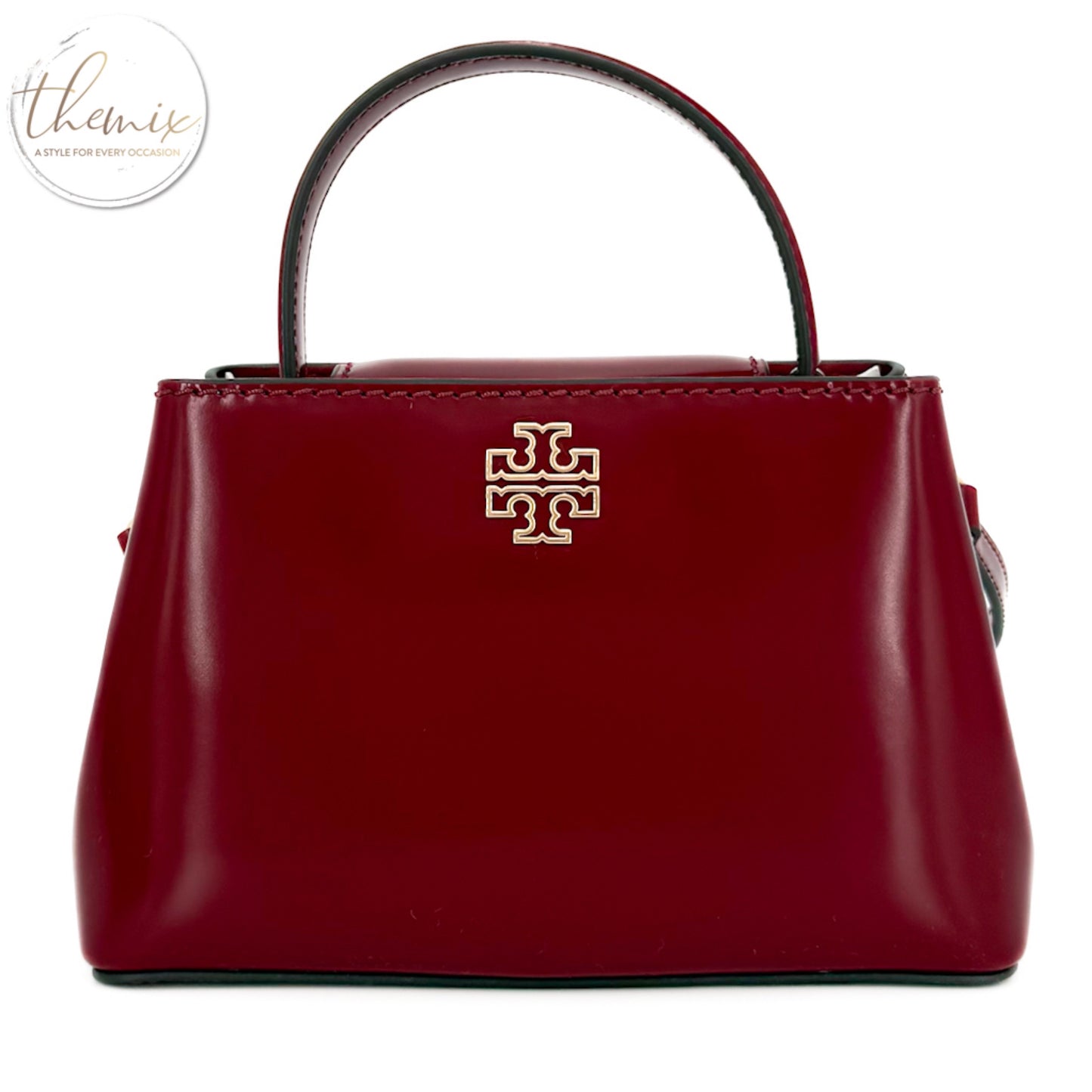 Tory Burch Britten Smooth Mini Satchel