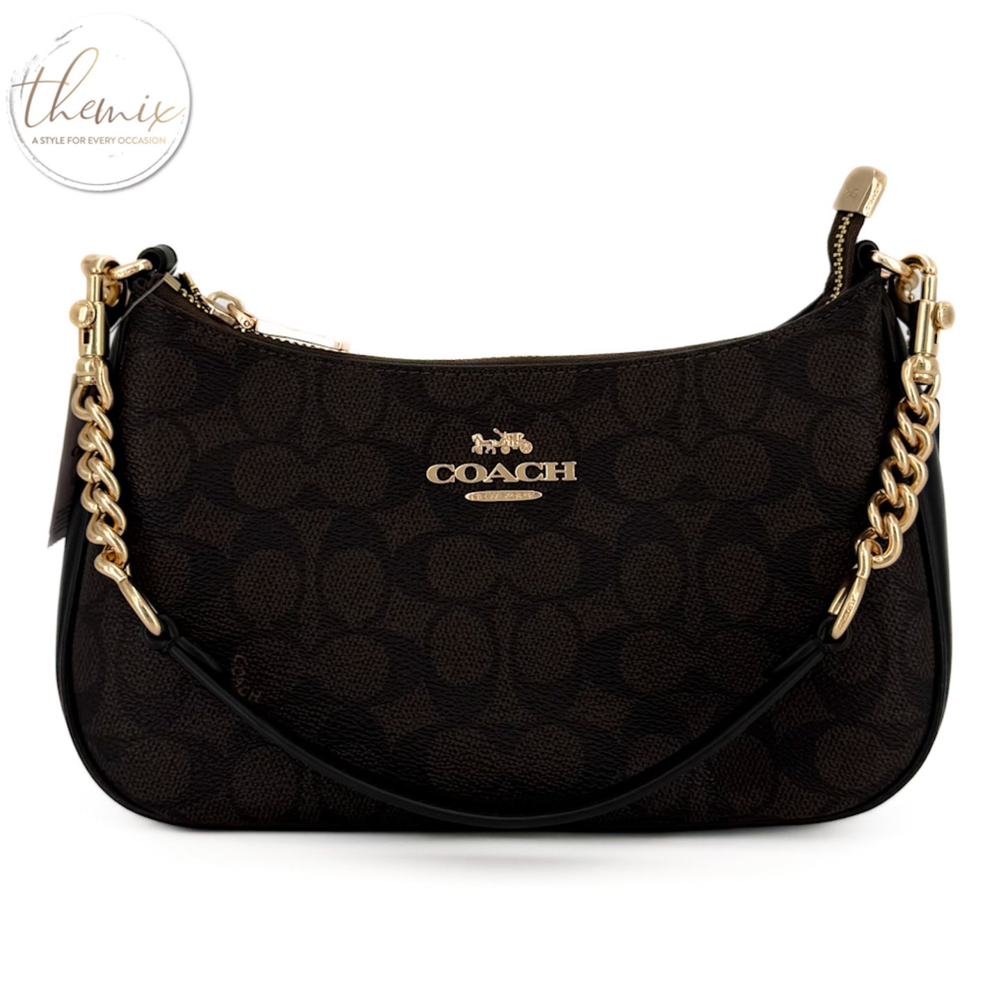 COACH Teri Shoulder Bag In Signature Canvas