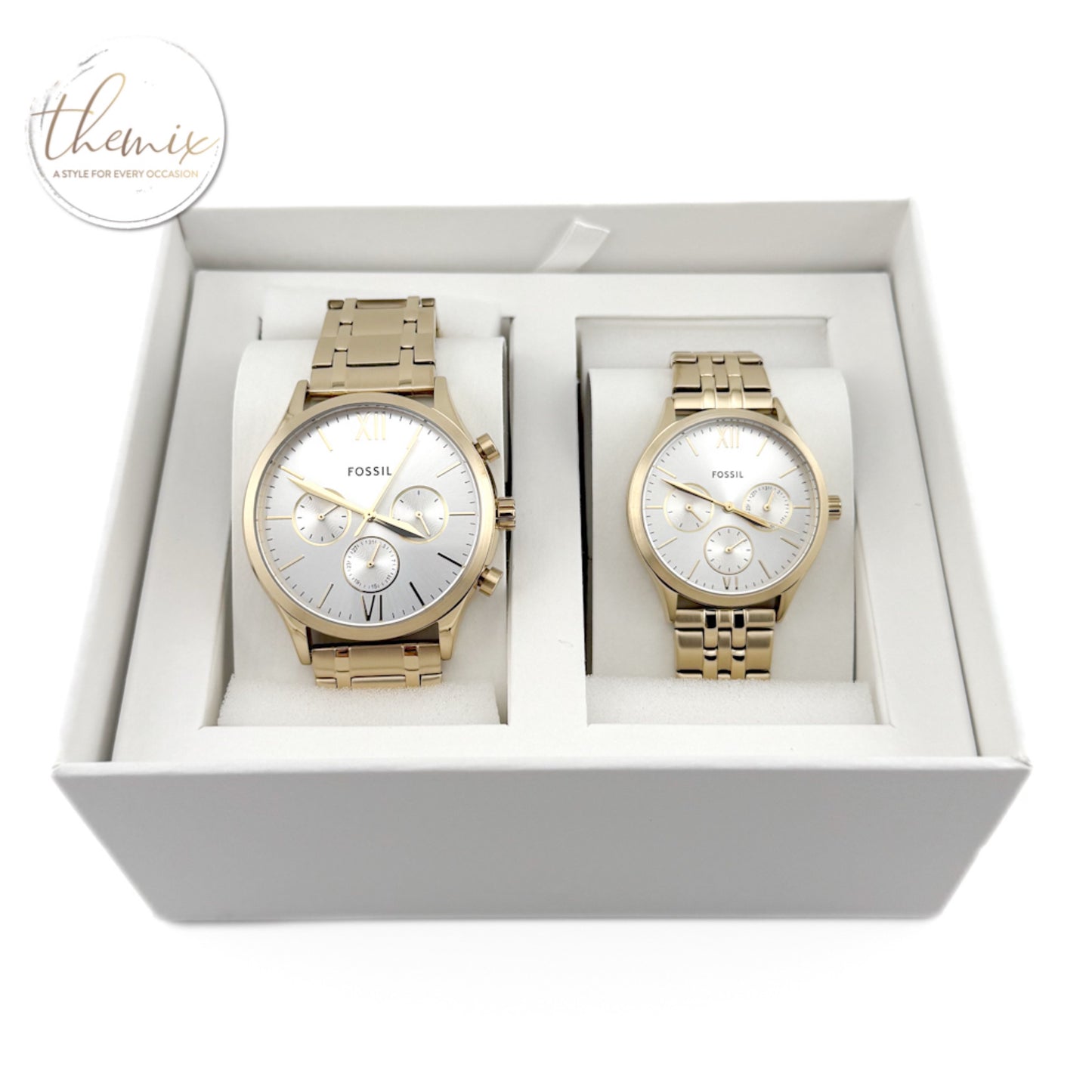 Fossil His And Hers Watch Set BQ2899