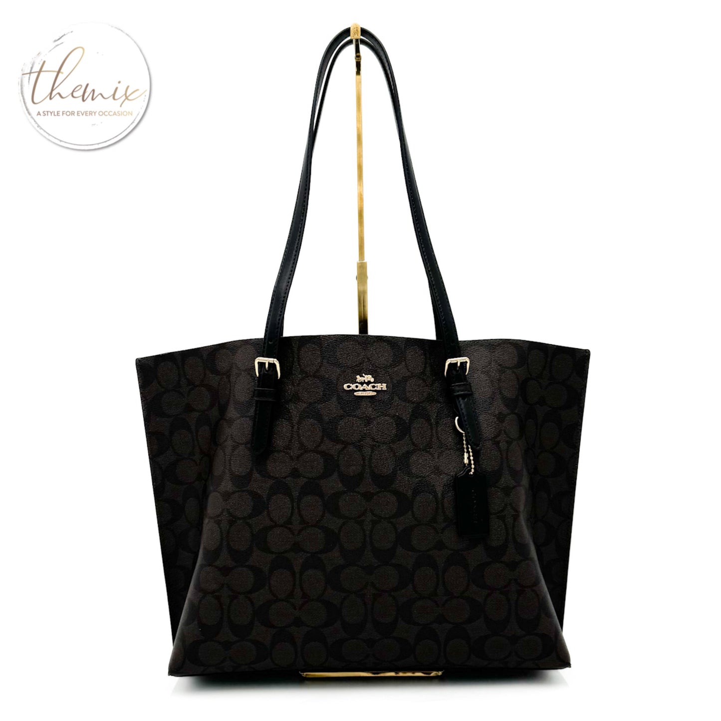 COACH Signature Mollie Tote