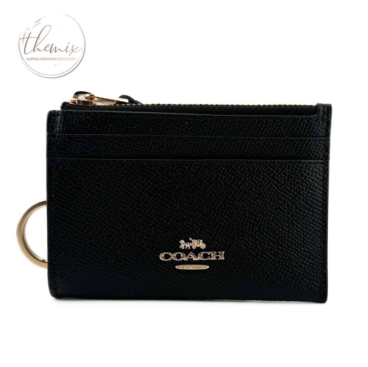COACH Mini ID Sky Coin Purse