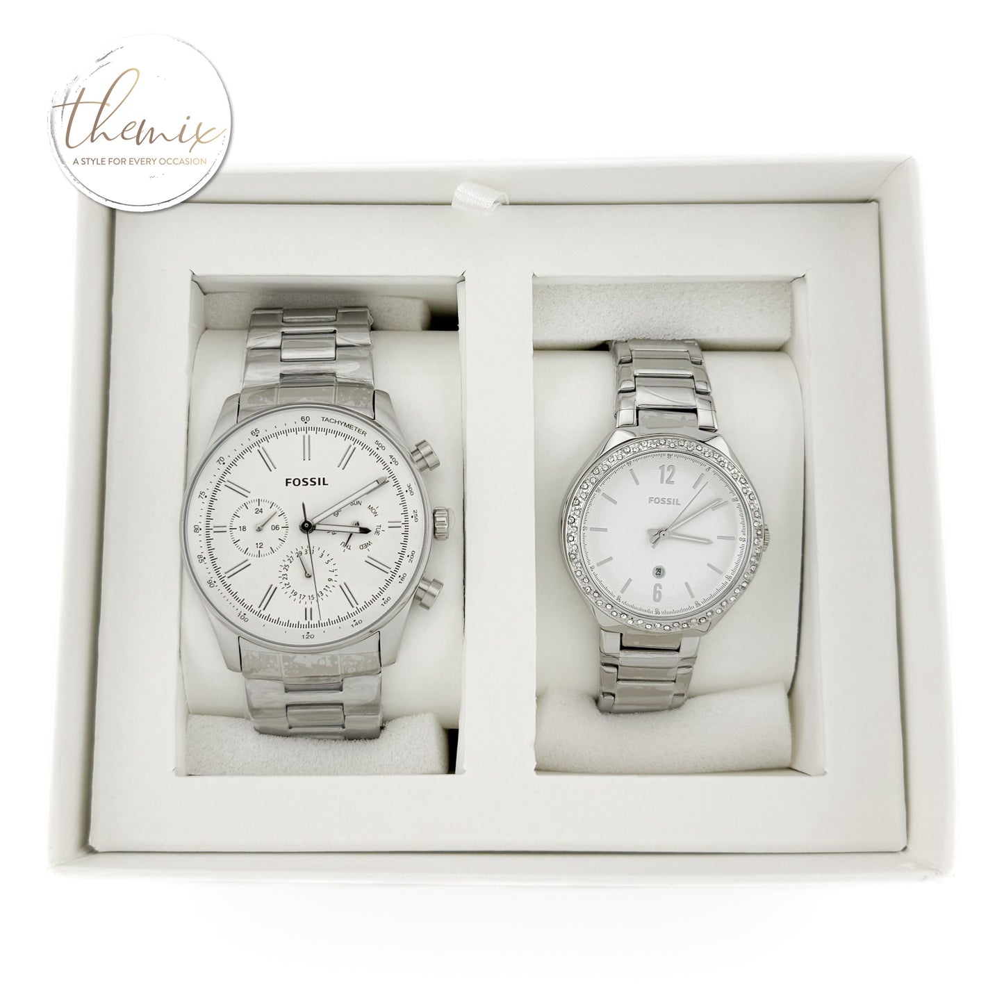 Fossil His and Hers Watch Set BQM2832