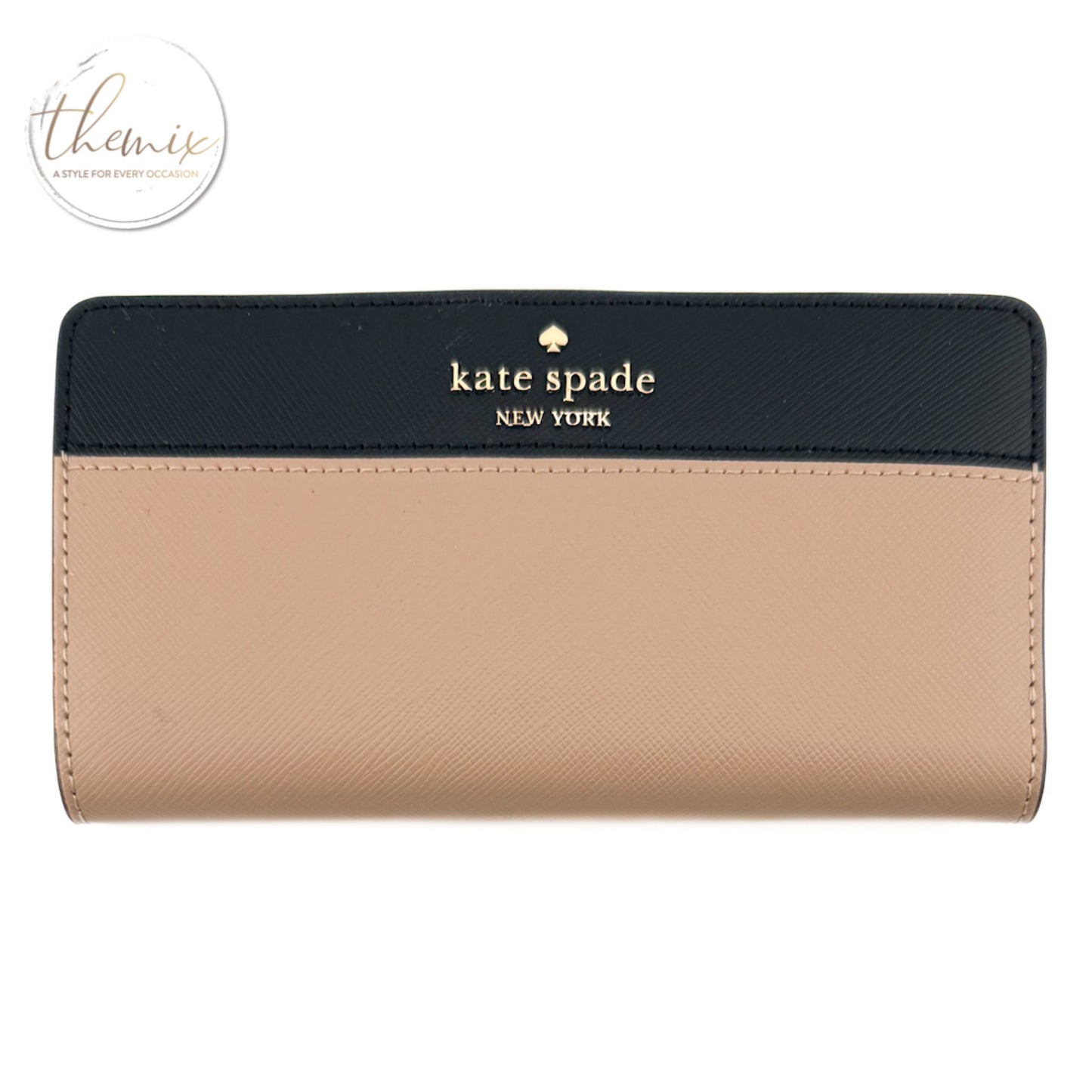 Kate Spade Madison Colorblock Large Slim Bifold Wallet