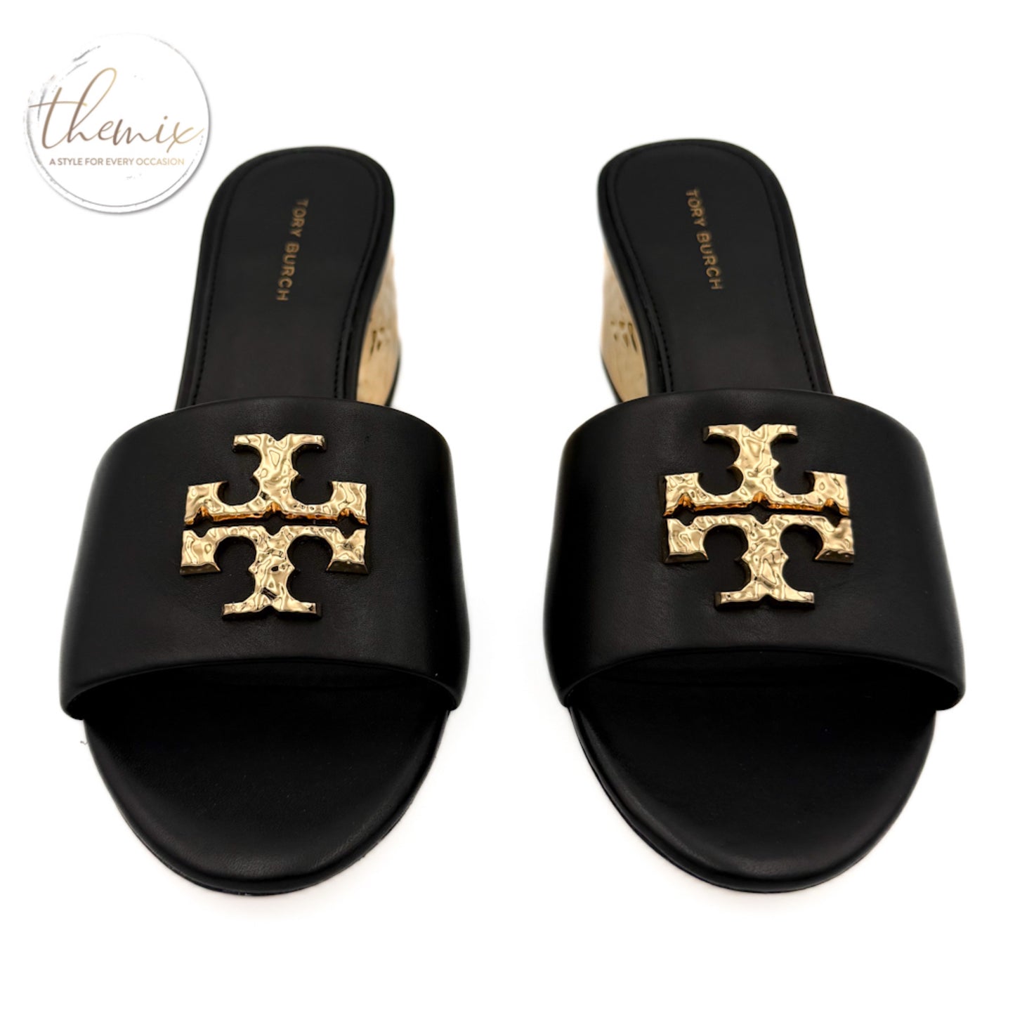 Tory Burch Everly Block Saturn Heel