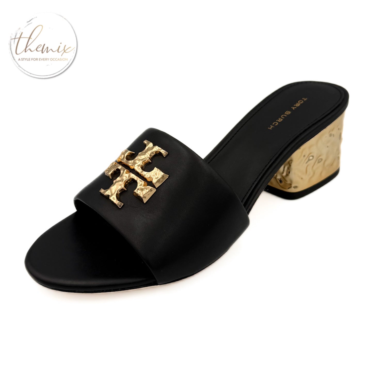 Tory Burch Everly Block Saturn Heel