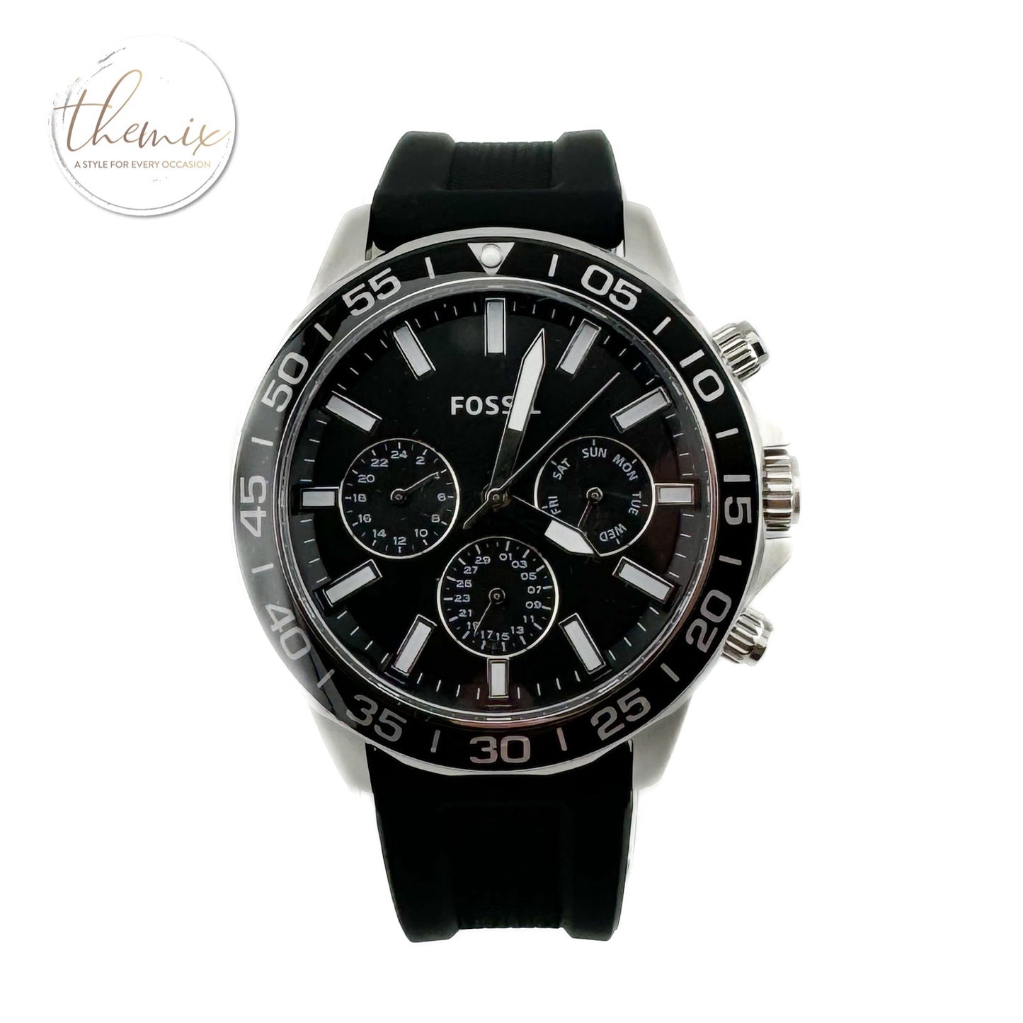 Fossil Silicone Male Watch BQ2494