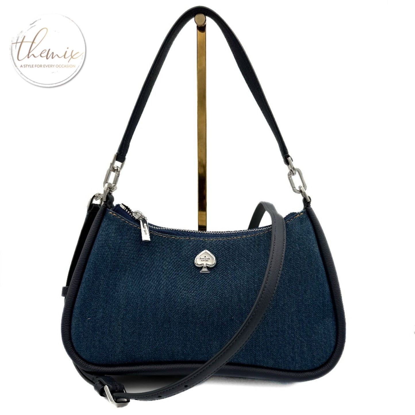 Kate Spade Kayla Denim Convertible Shoulder Bag