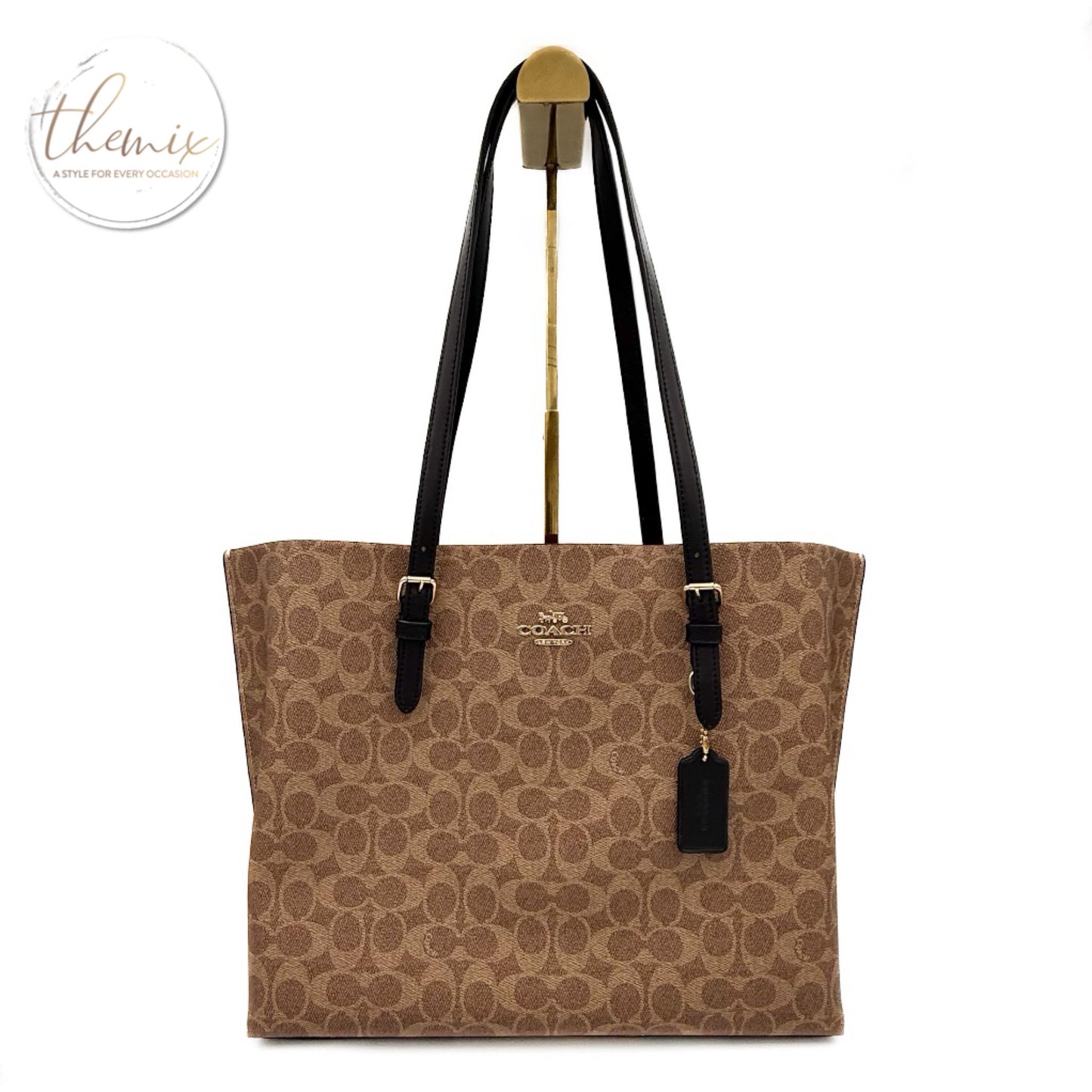 COACH Signature Mollie Tote