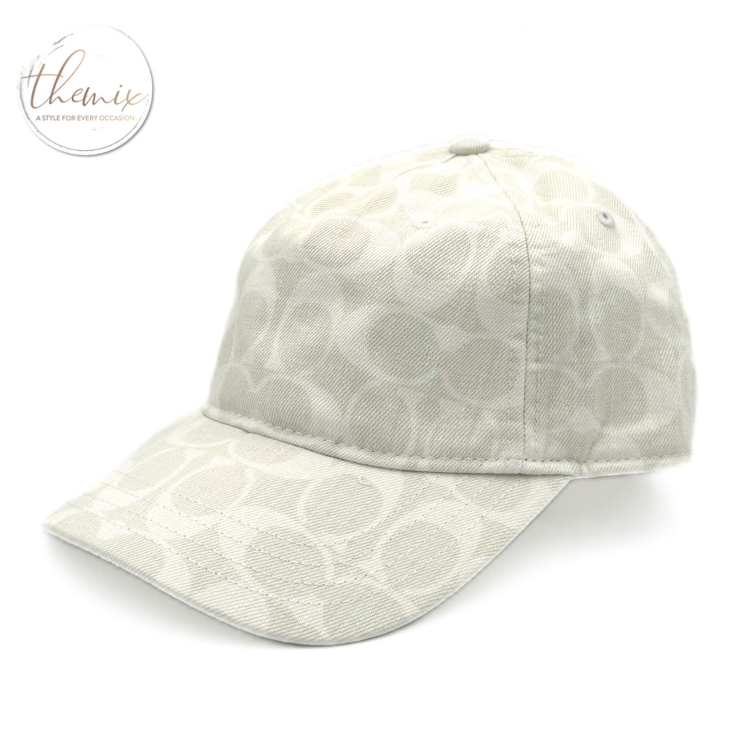 COACH Signature Denim Female Baseball Hat