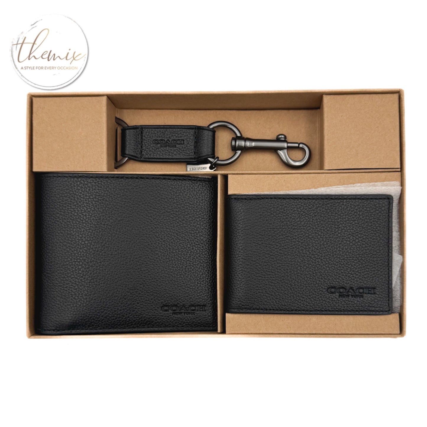 COACH MALE 3 in 1 SPT CLF Wallet Gift Set
