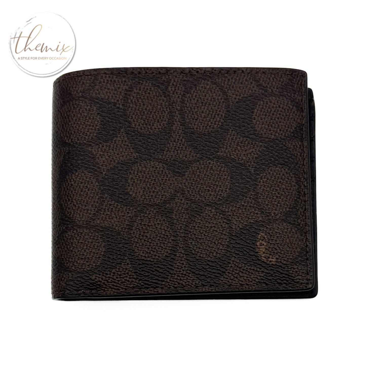 COACH Male 3 in 1 Signature Block Wallet