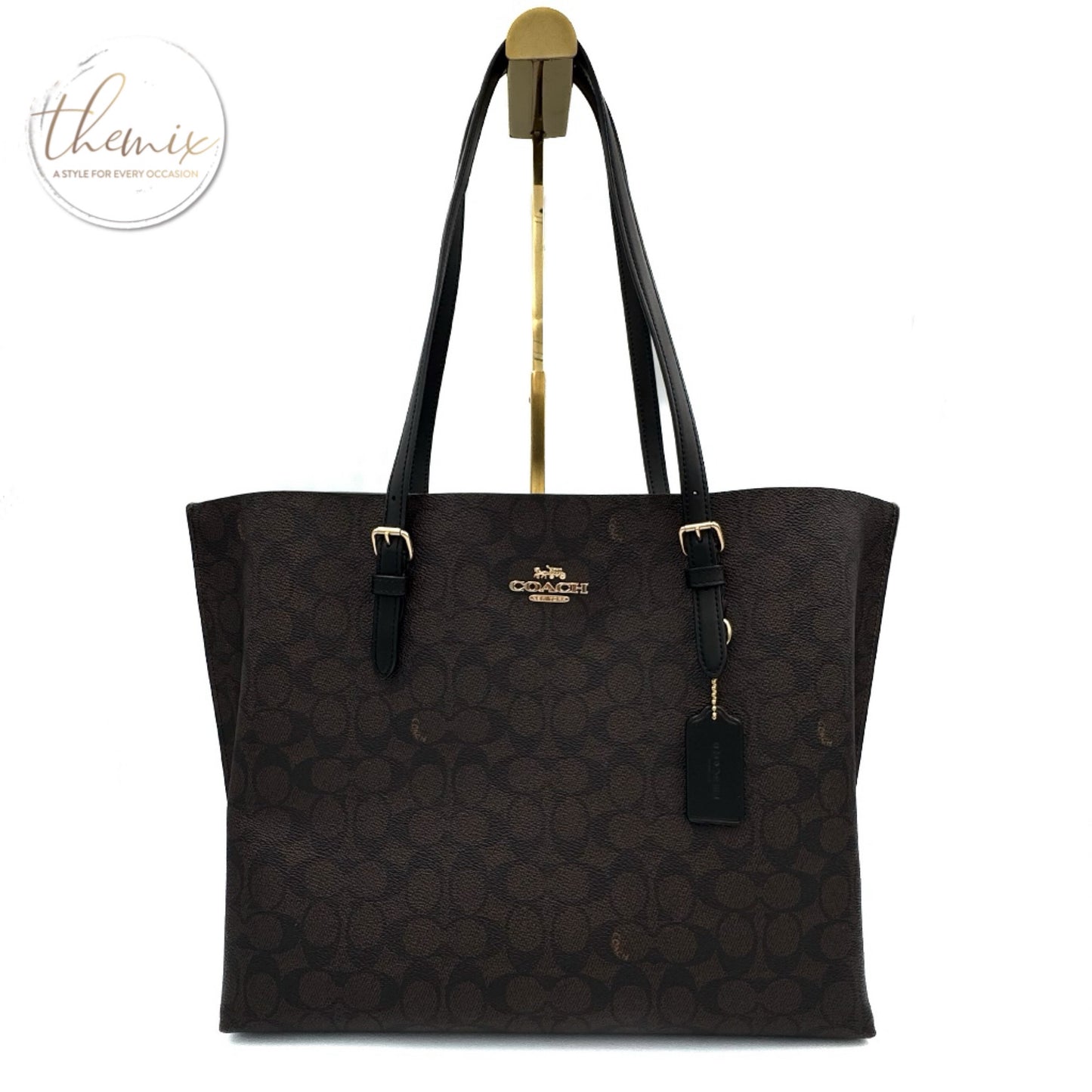 COACH Signature Mollie Tote