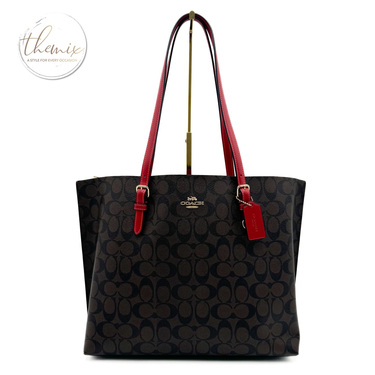 COACH Signature Mollie Tote