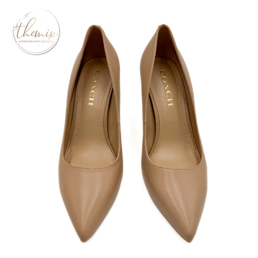 COACH Wiley Leather Pump
