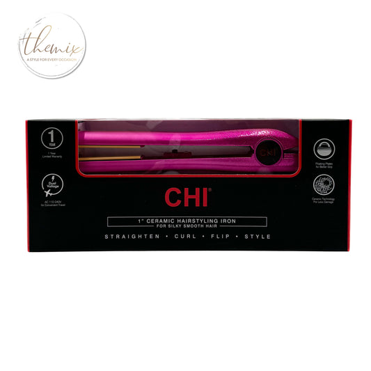 CHI 1” Ceramic Hairstyling Iron for Silky Smooth Hair