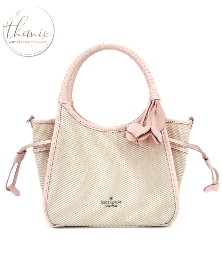 Kate Spade Stash Canvas Floral Small Caryall Bag