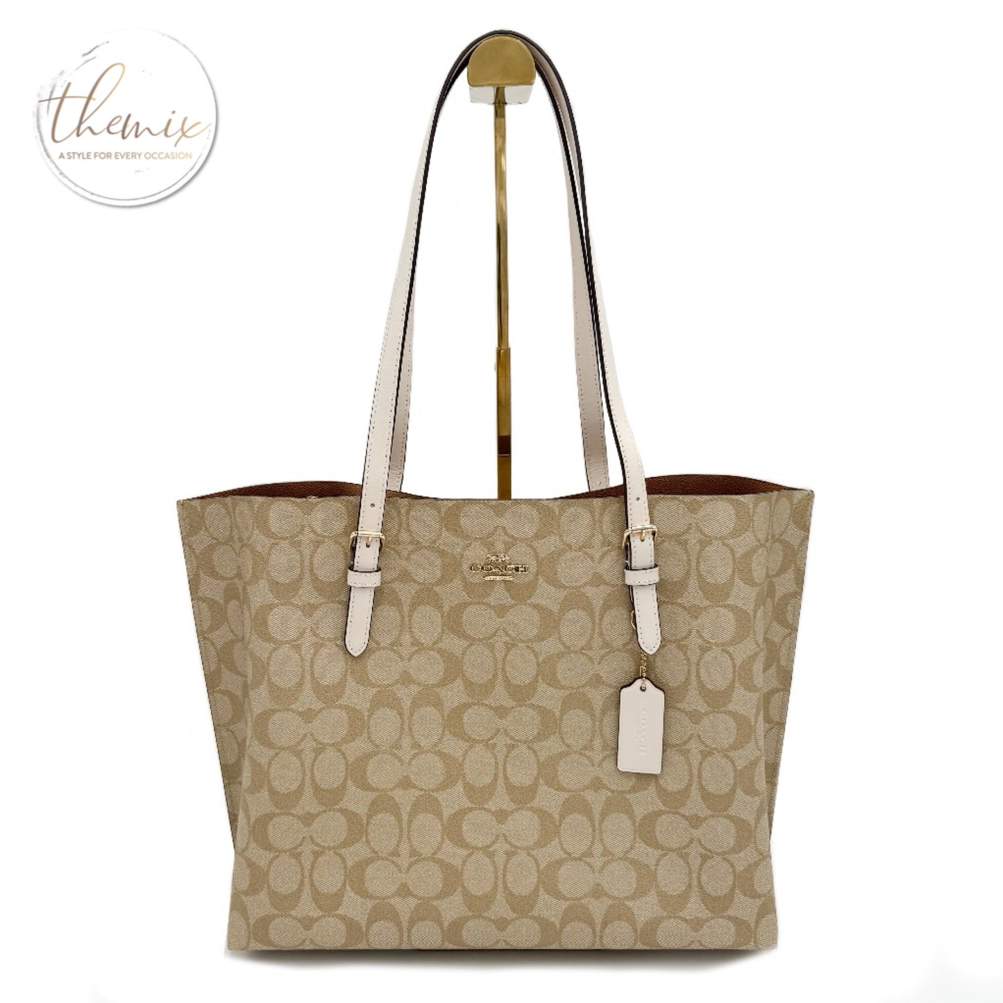 COACH Signature Mollie Tote