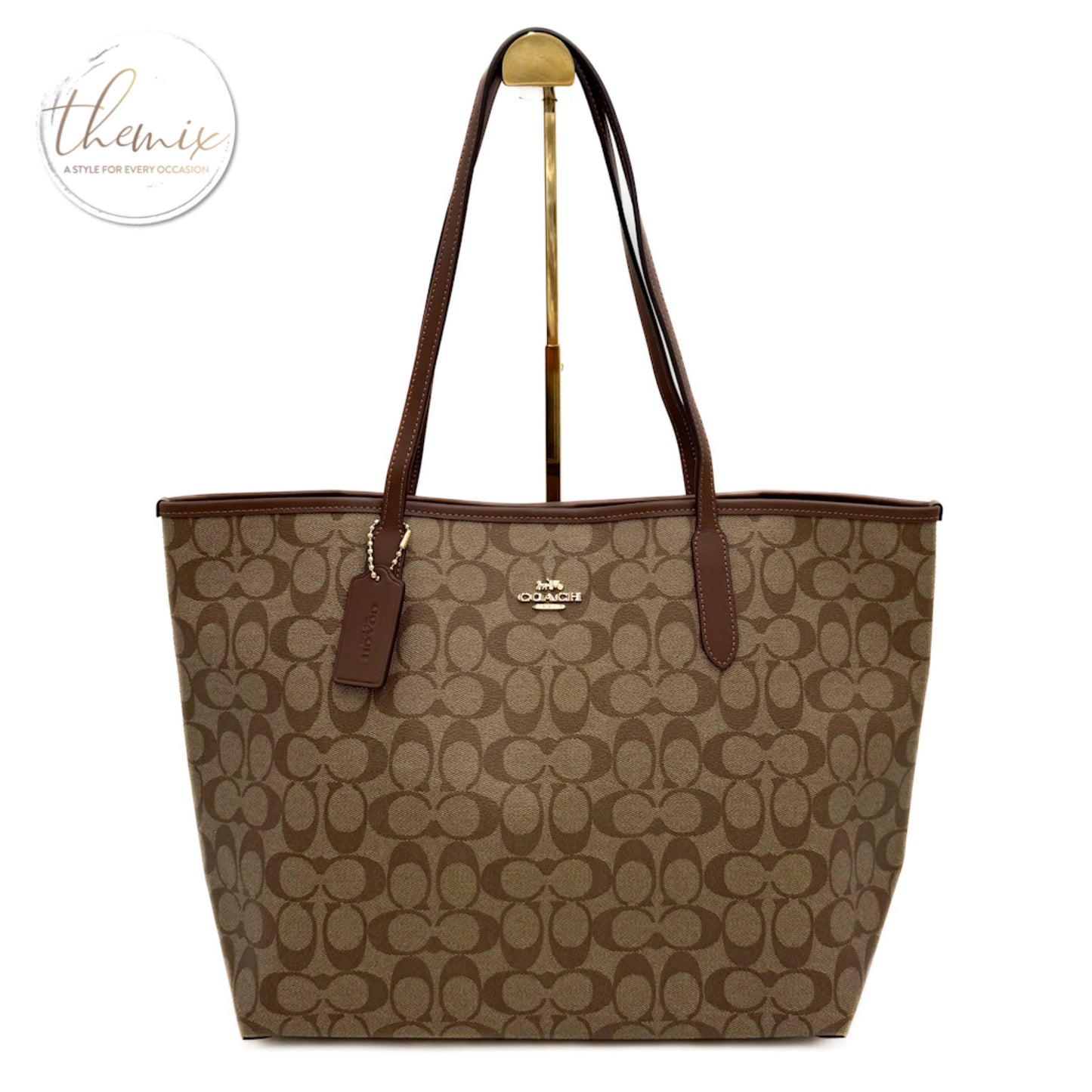 COACH Signature City Tote