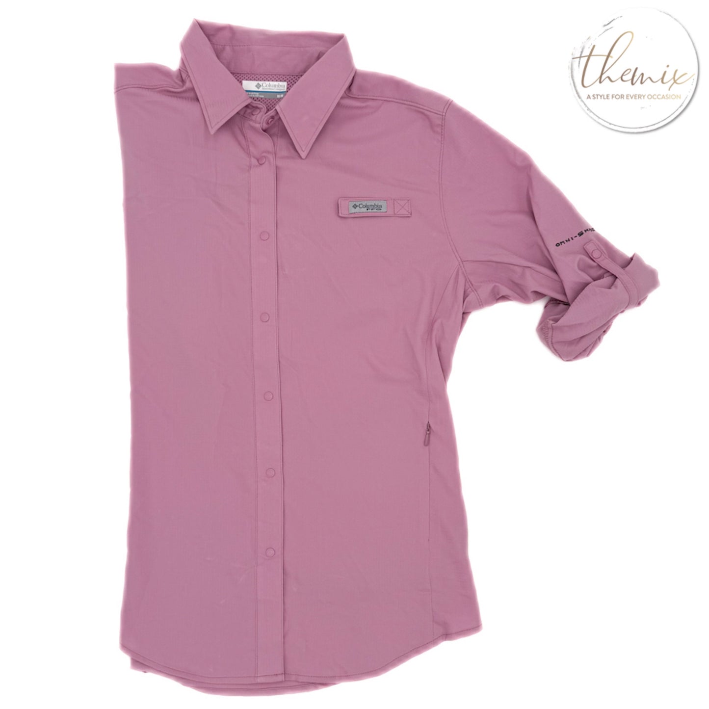 Columbia Female Crystal Springs PFG LS Button Shirt
