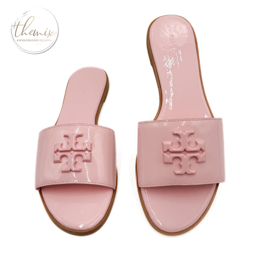 Tory Burch Everly Soft Patent Cow Slide