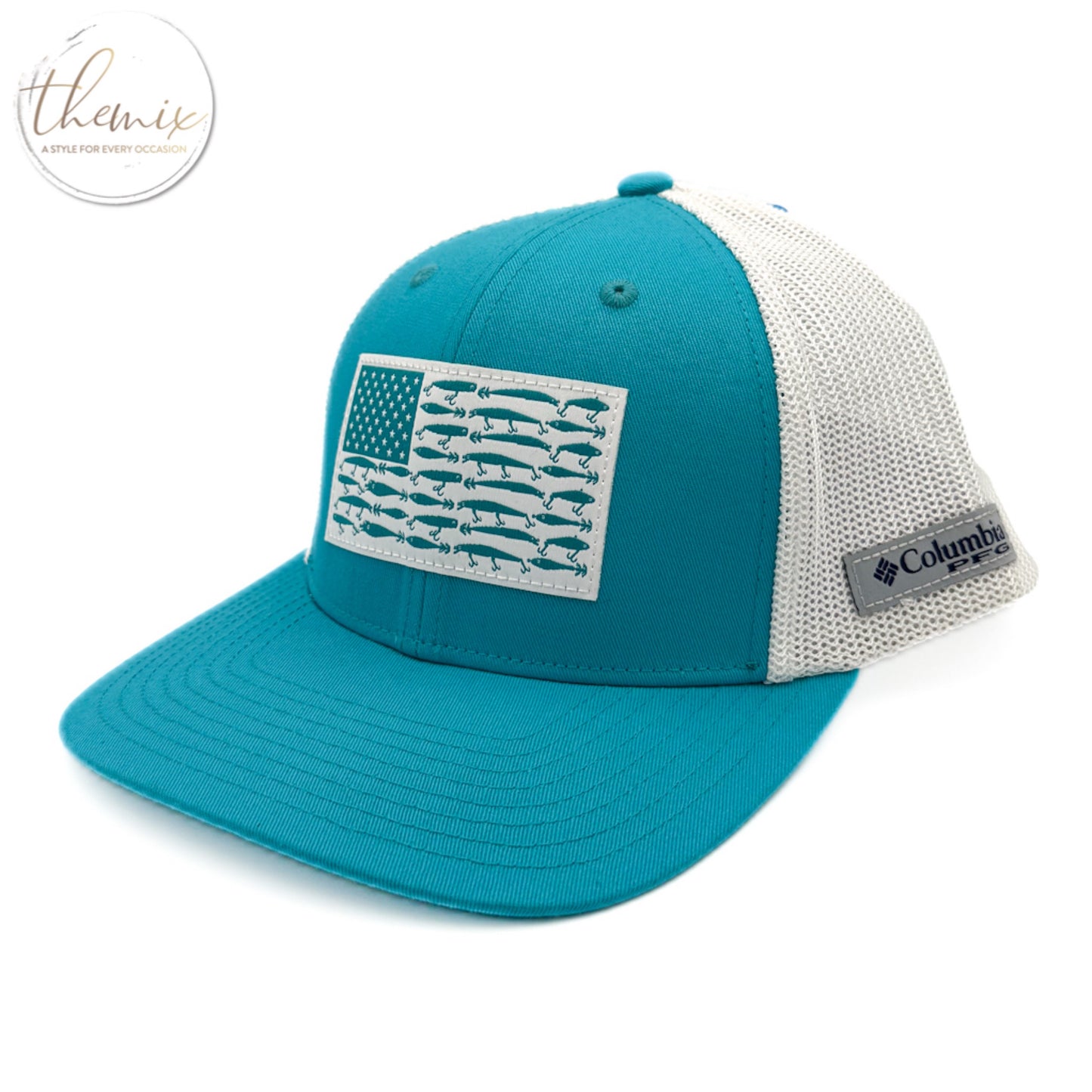 Columbia Tarpon Springs PFG Flag Mesh Ballcap