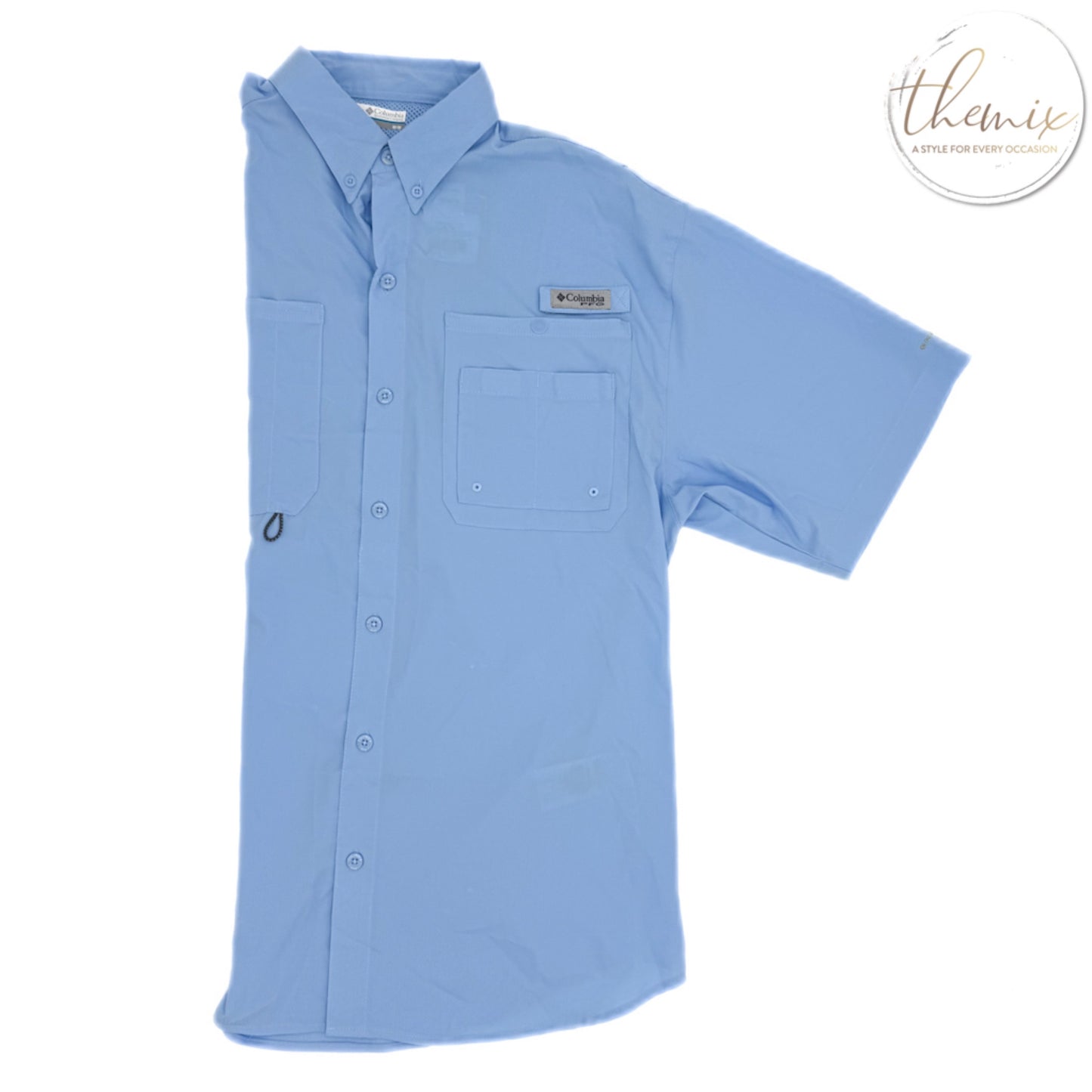 Columbia Male Crystal Springs PFG SS Shirt