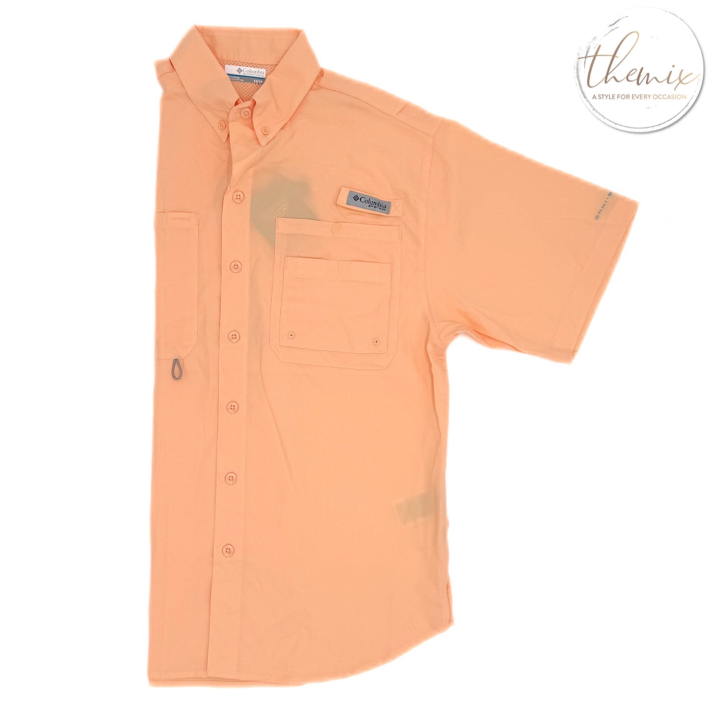 Columbia Male Crystal Springs PFG SS Shirt