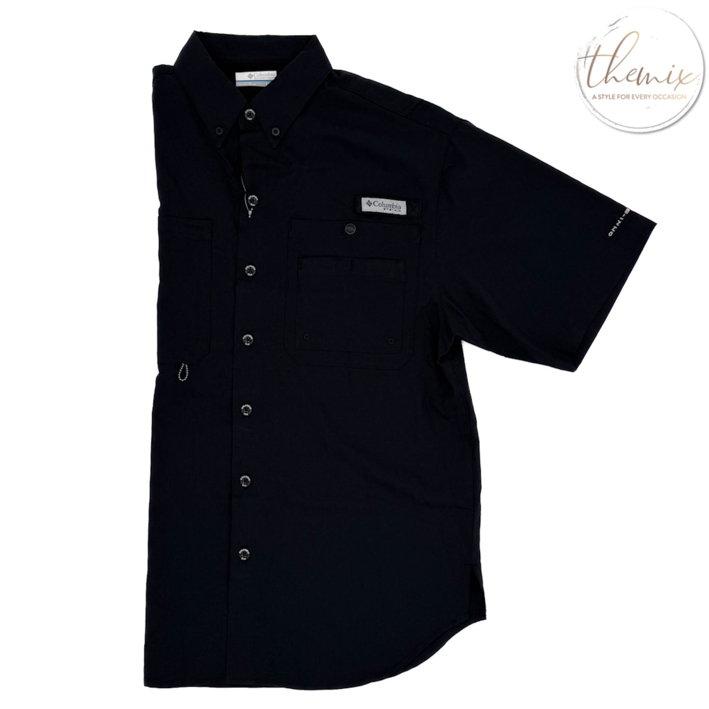 Columbia Male Crystal Springs PFG SS Shirt