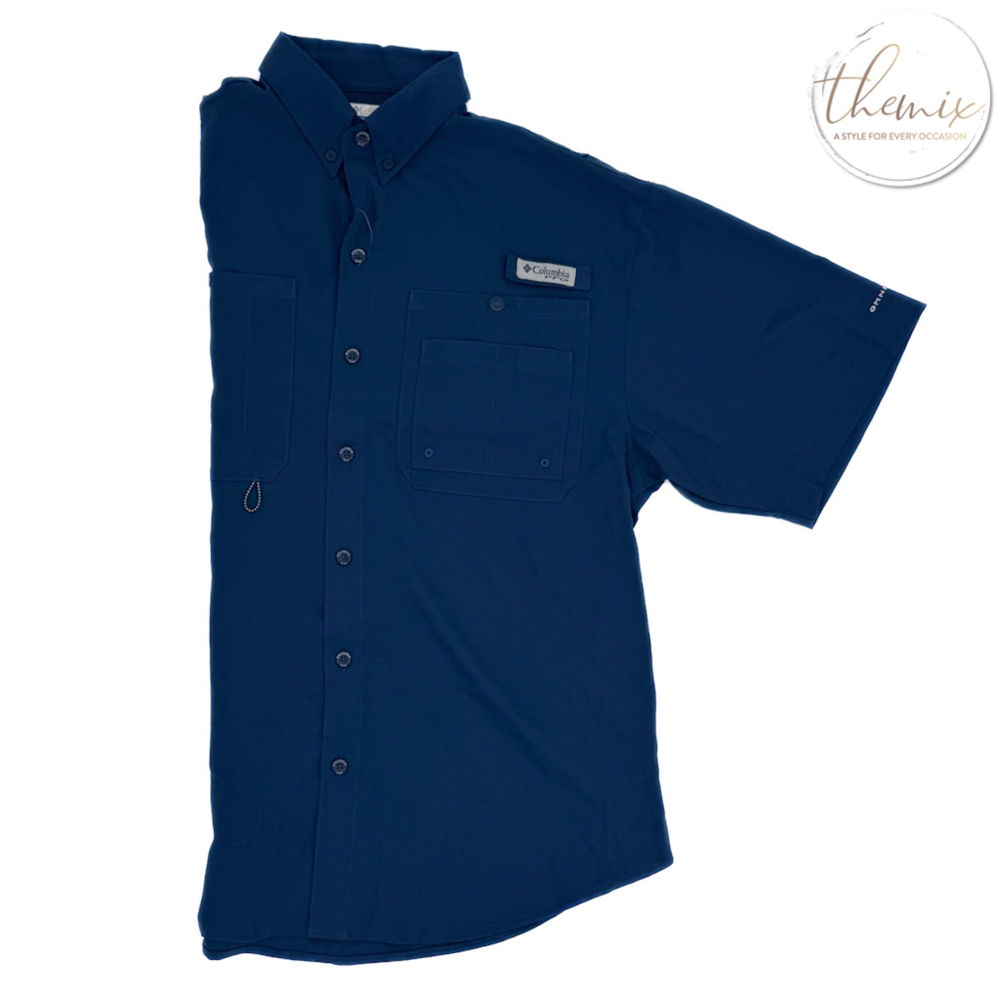 Columbia Male Crystal Springs PFG SS Shirt