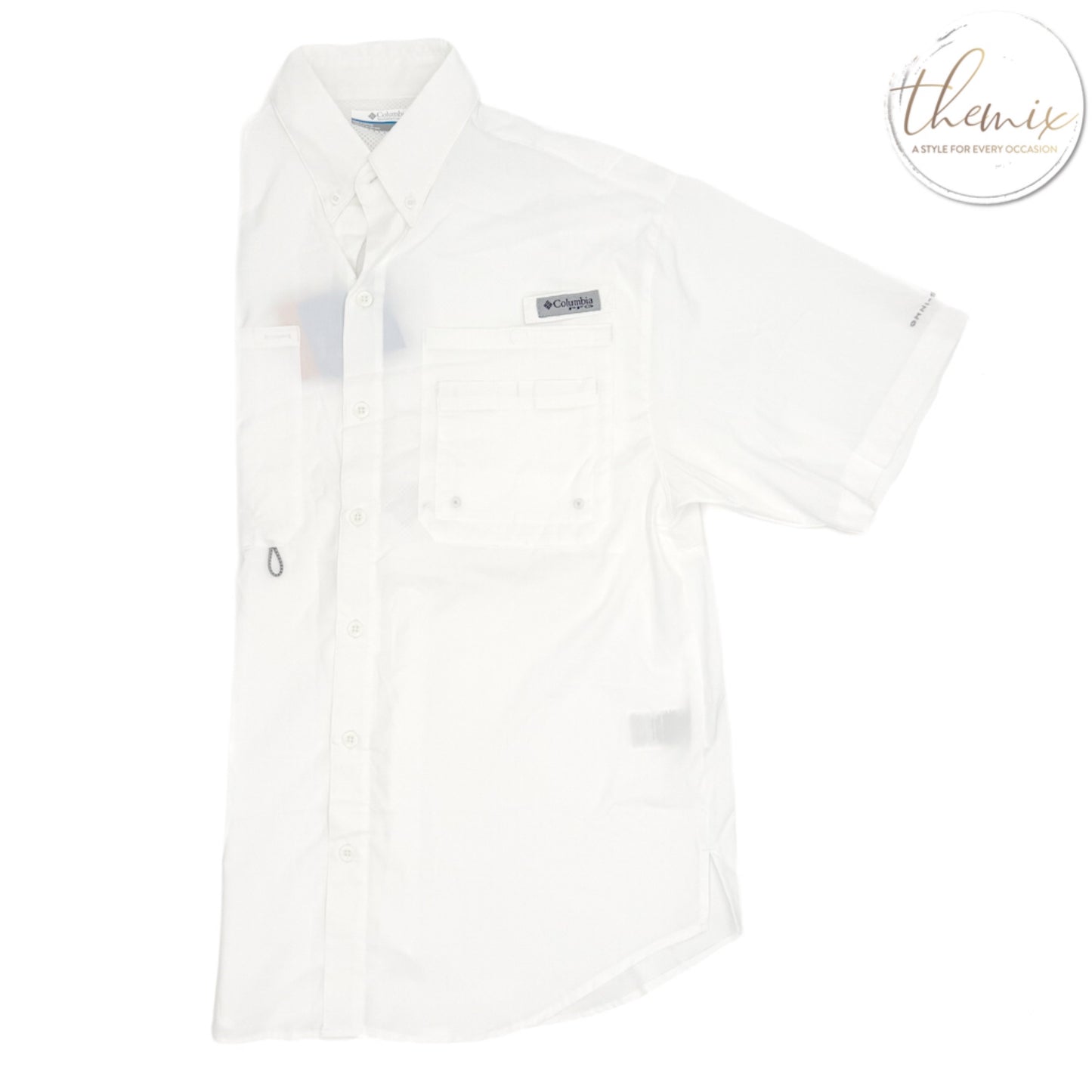 Columbia Male Crystal Springs PFG SS Shirt