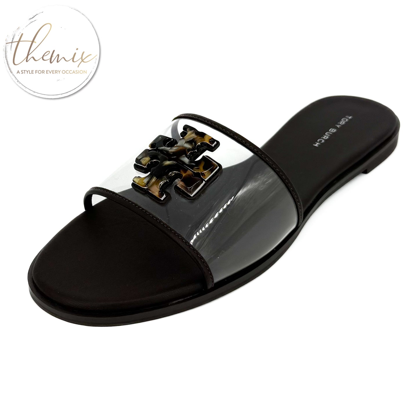 Tory Burch Everly Slide Translucent TPU