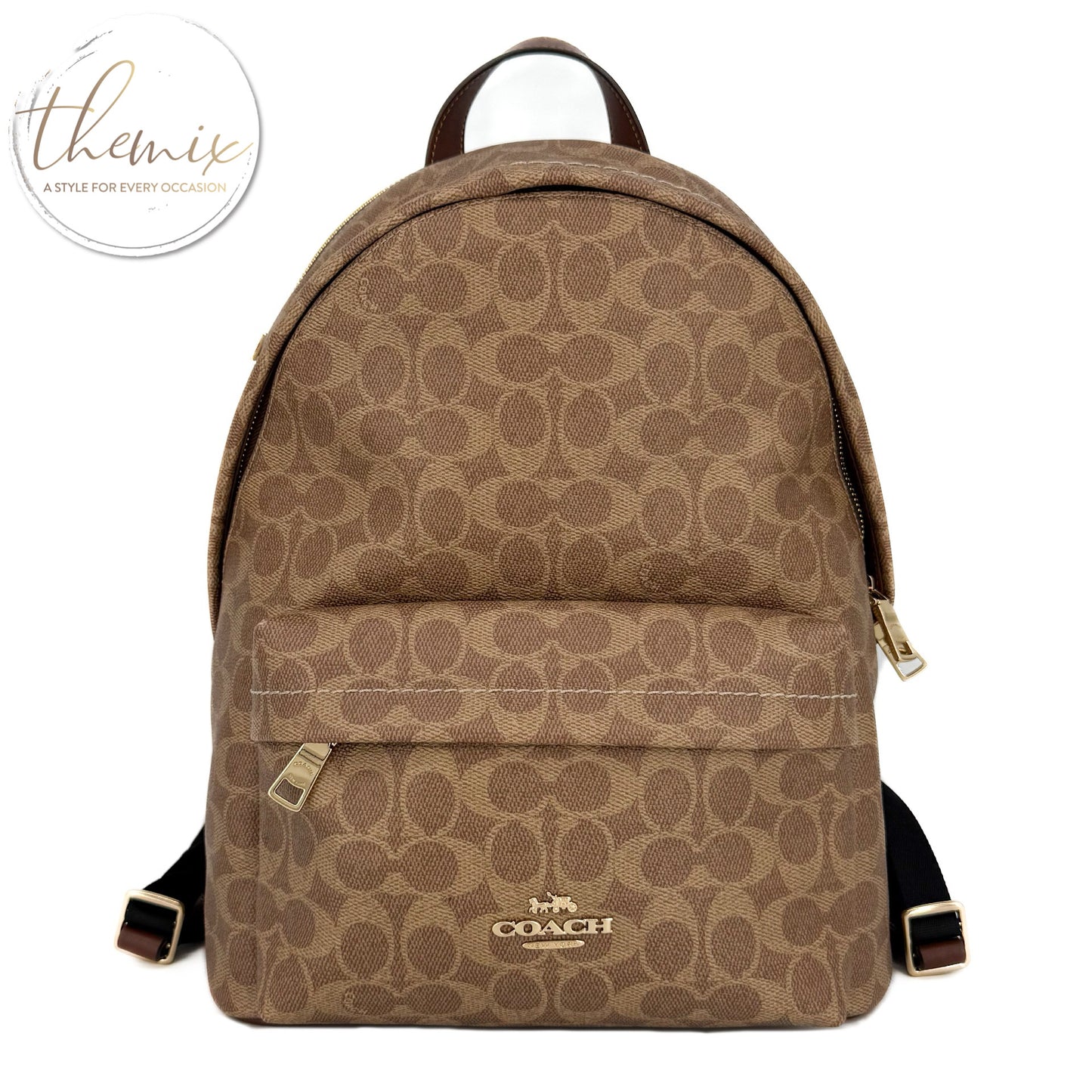COACH Taylor Small Backpack In Signature Canvas