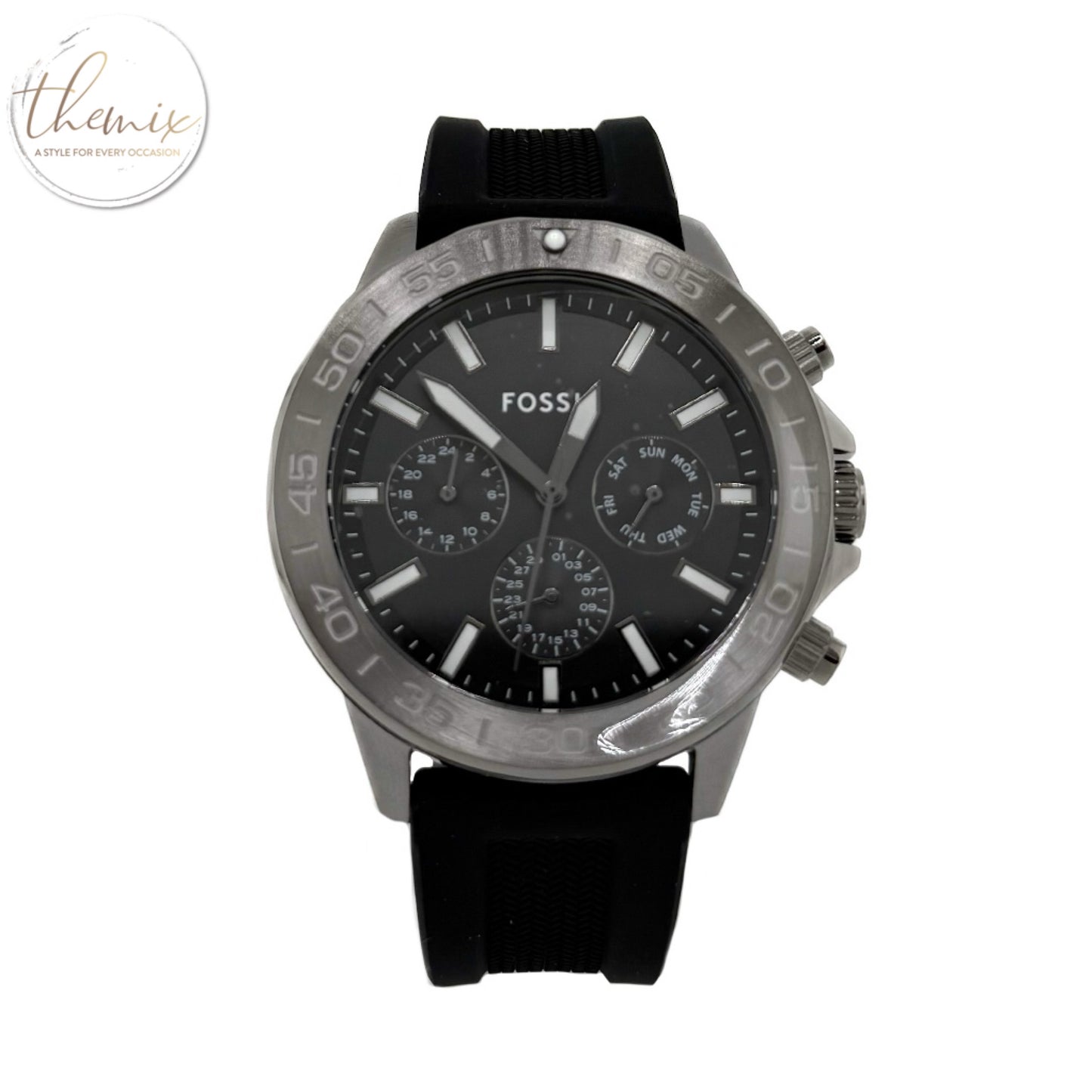 Fossil Silicone Male Watch BQ2711
