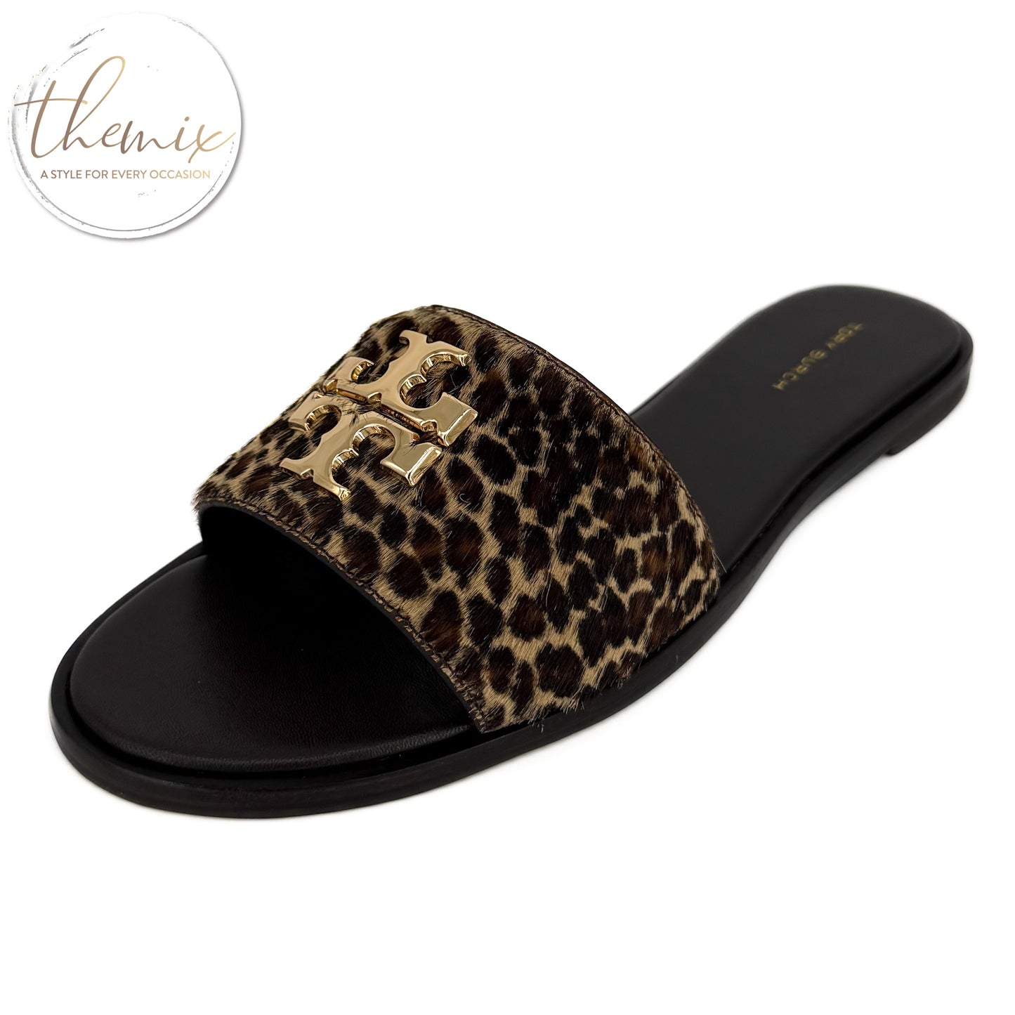 Tory Burch Everly Slide Haircalf Slides