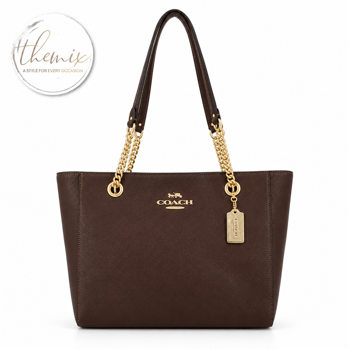 COACH Cammie Chain Large Tote Bag