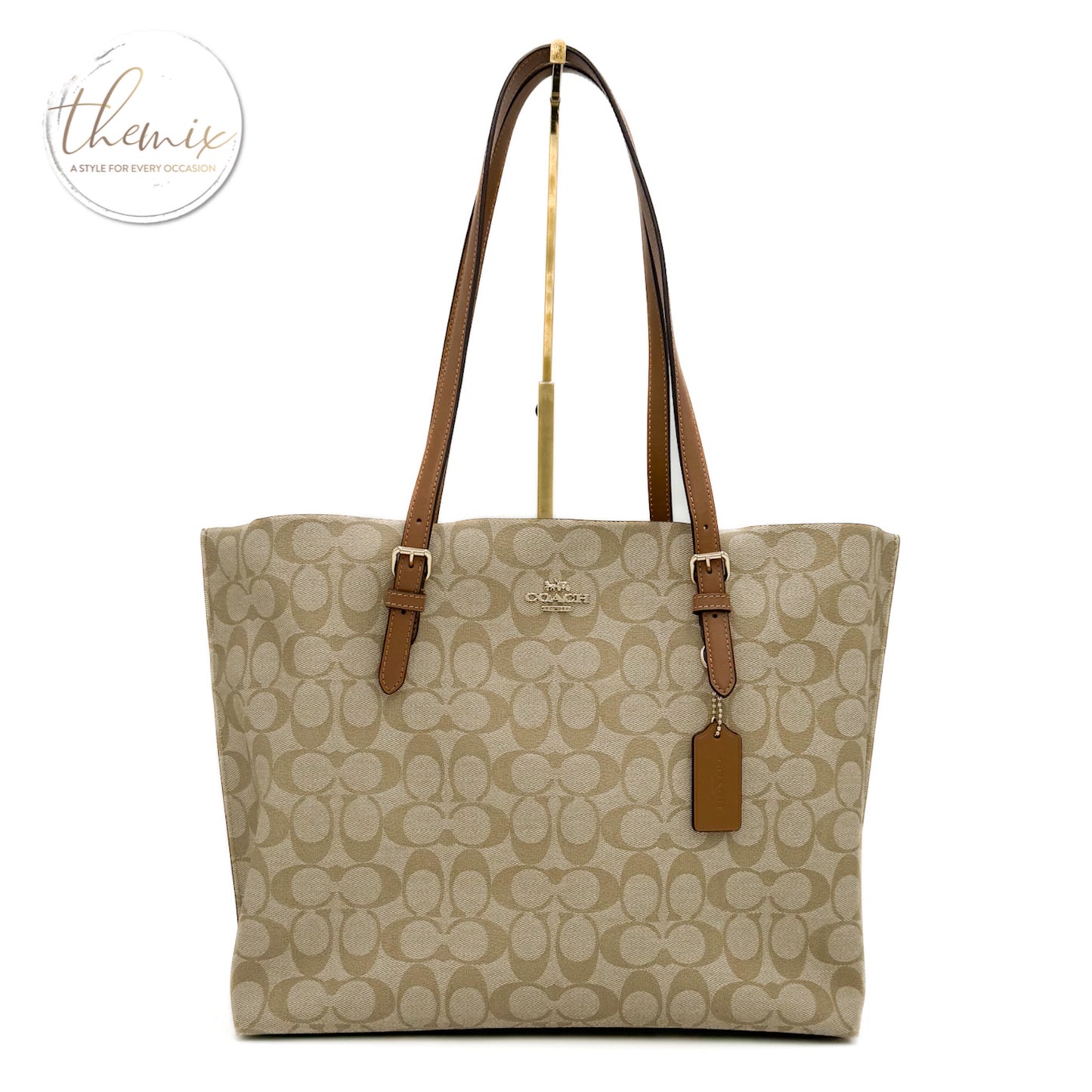COACH Signature Mollie Tote