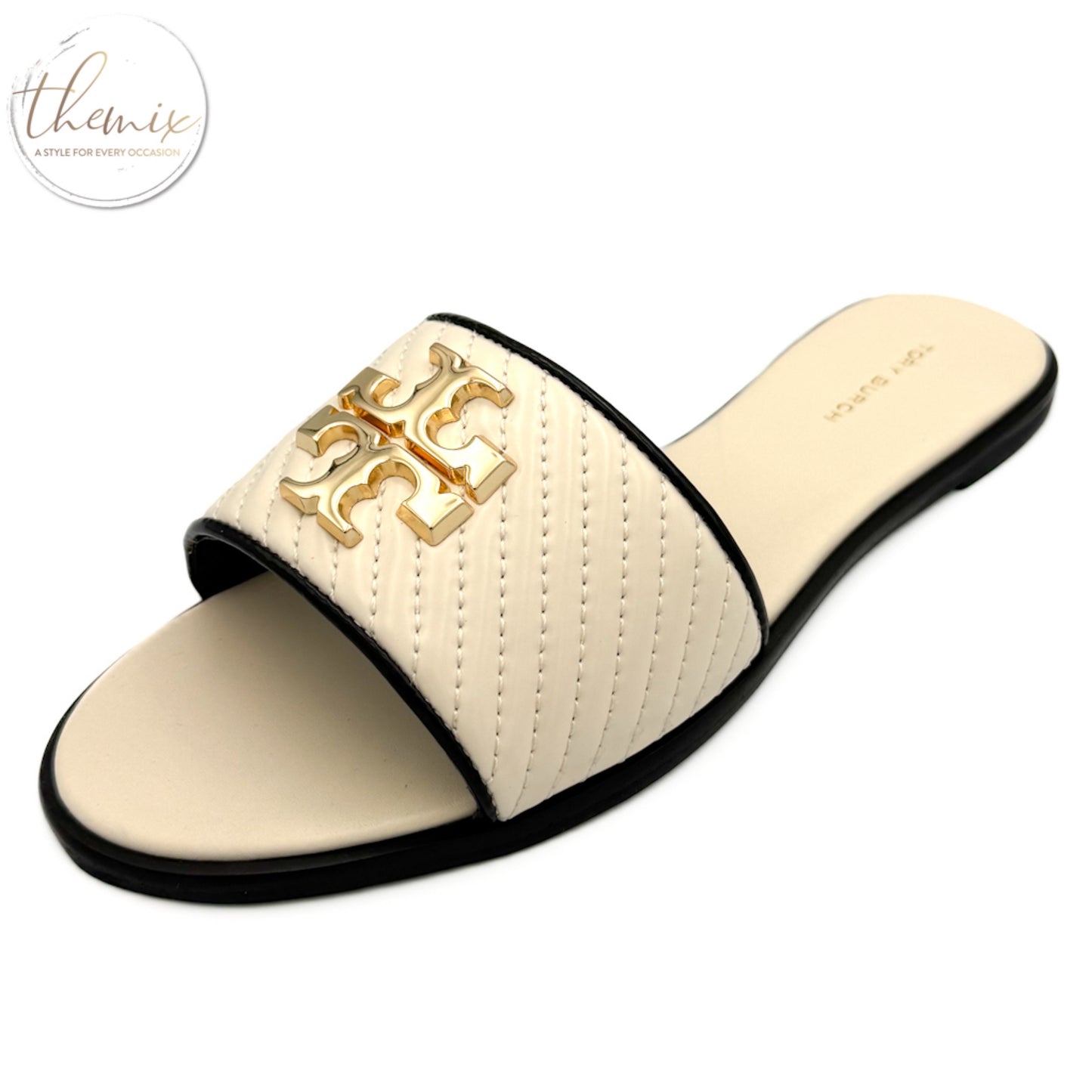 Tory Burch Glossy Everly Slide