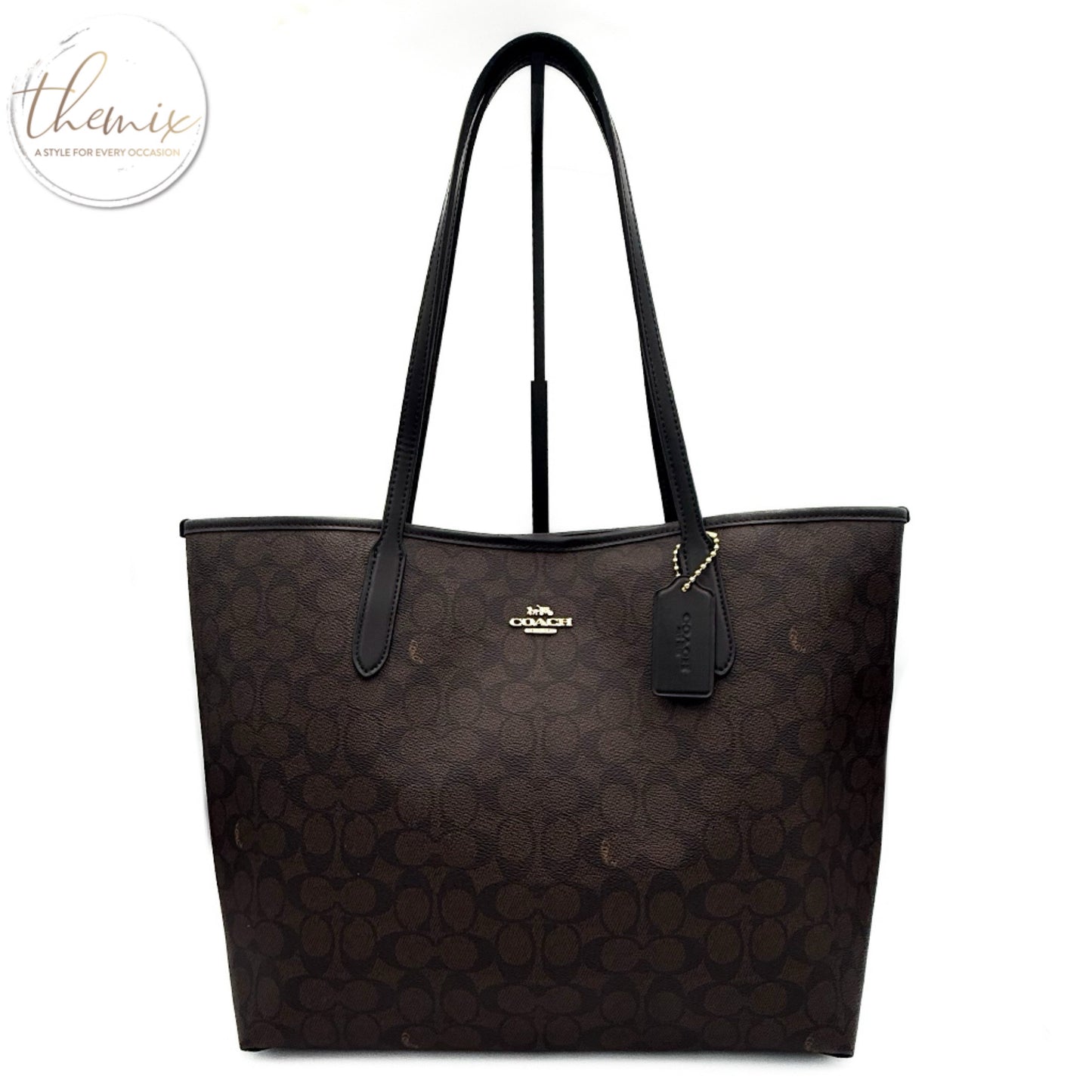 COACH City Tote Bag In Signature Canvas