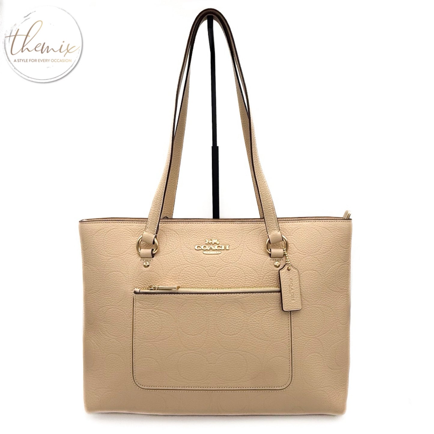 COACH Station Tote Bag In Signature Leather