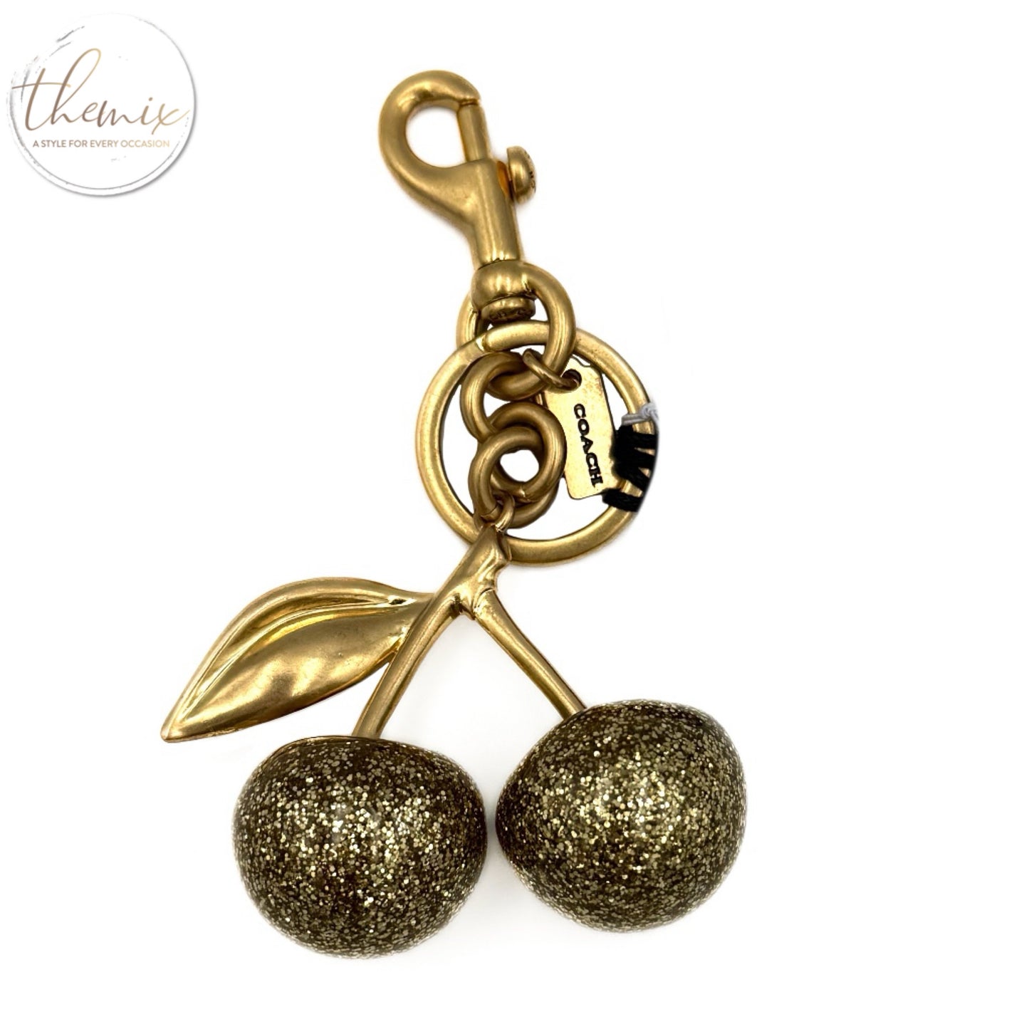 COACH Cherry Bag Charm