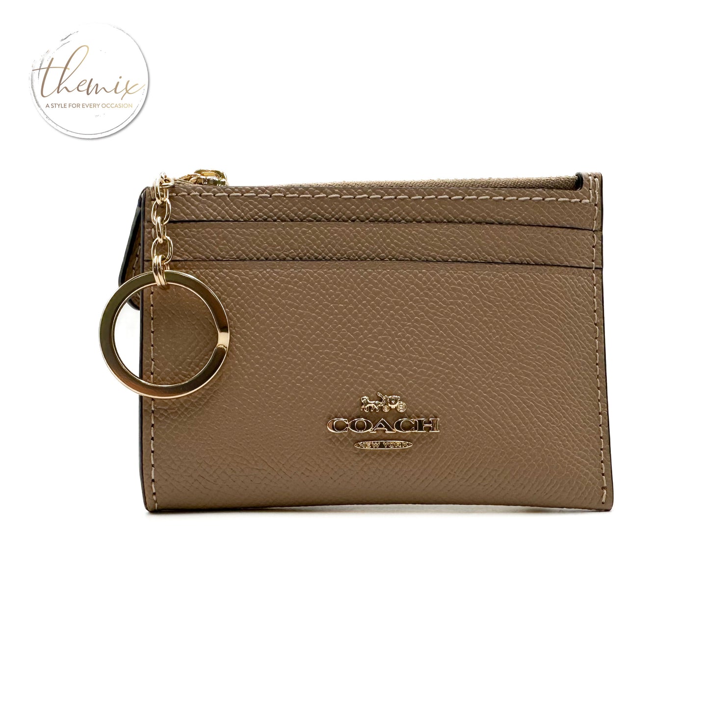 COACH Mini ID Sky Coin Purse