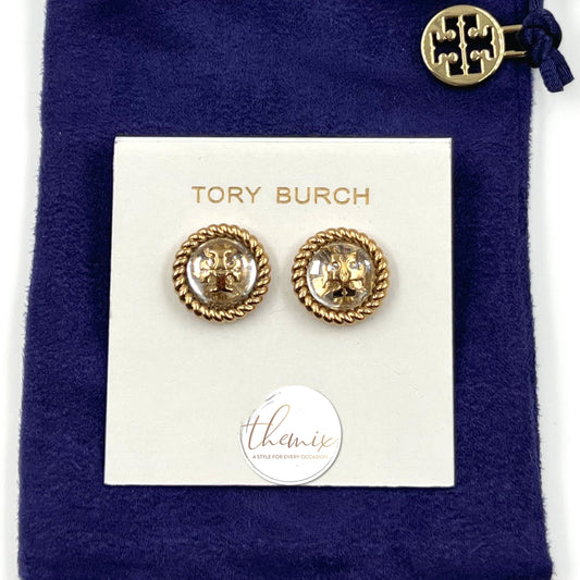 Tory Burch Rope Logo Resin Earring