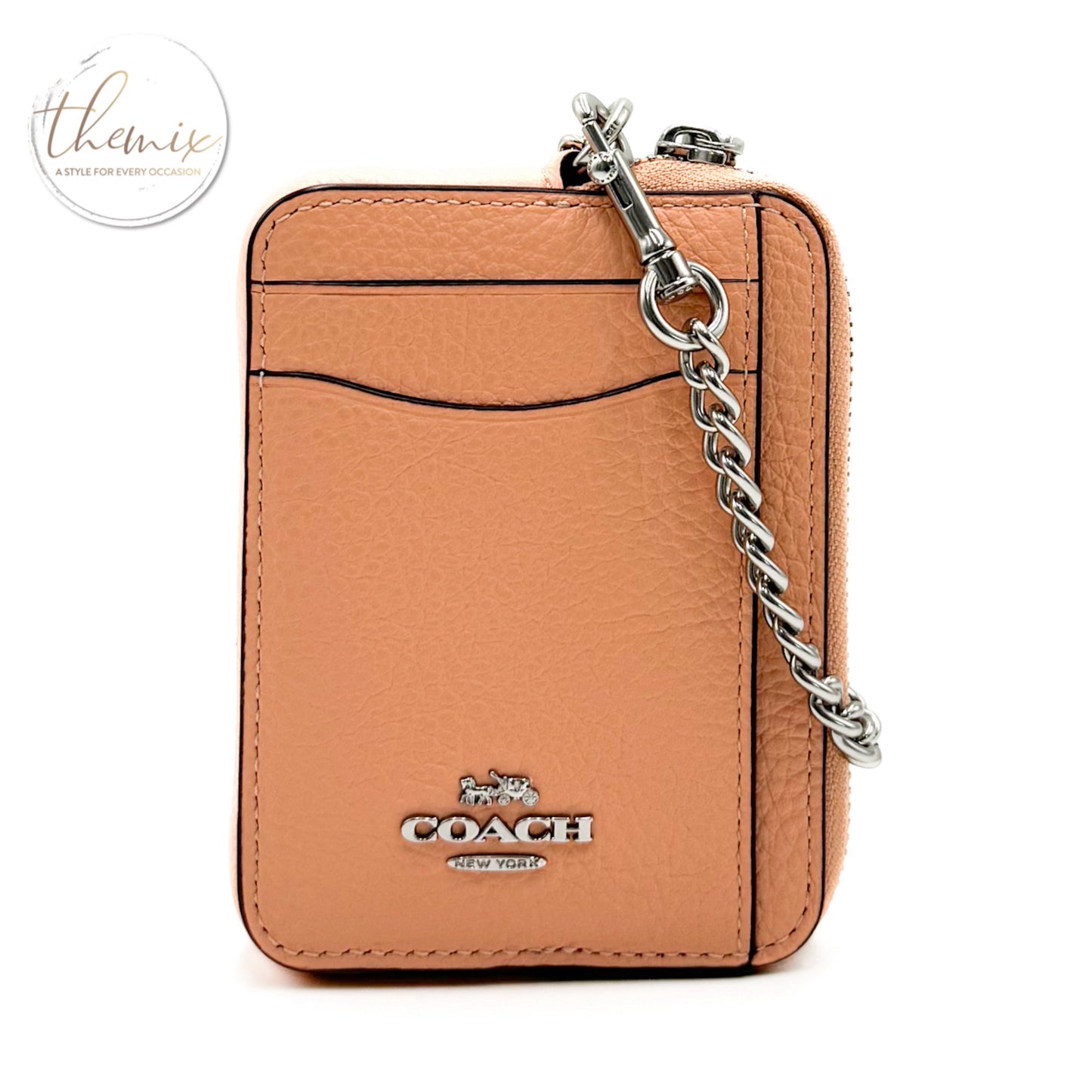 COACH RFB Zip Card Case