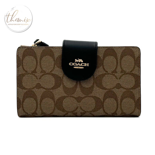 Coach Signature Tech Wristlet