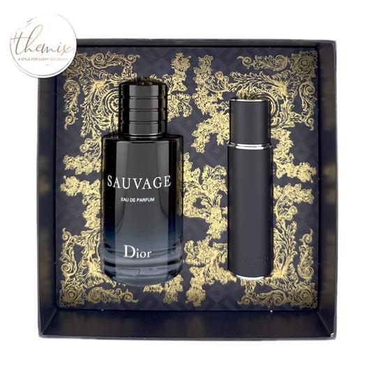 Christian Dior Sauvage Cologne Set