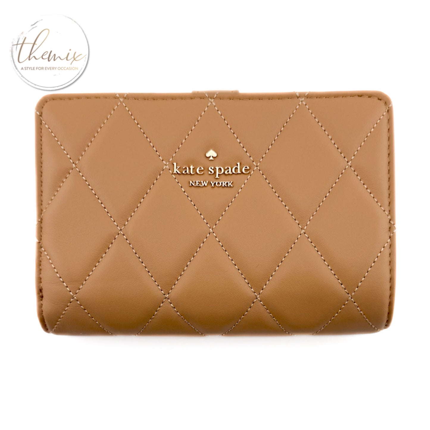 Kate Spade Carey Smooth Quilted Leather Wallet