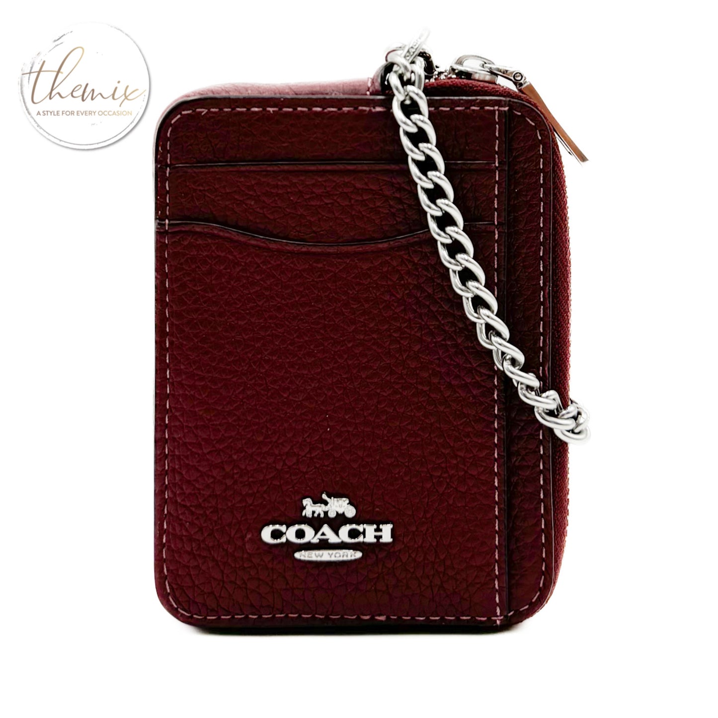 COACH RFB Zip Card Case