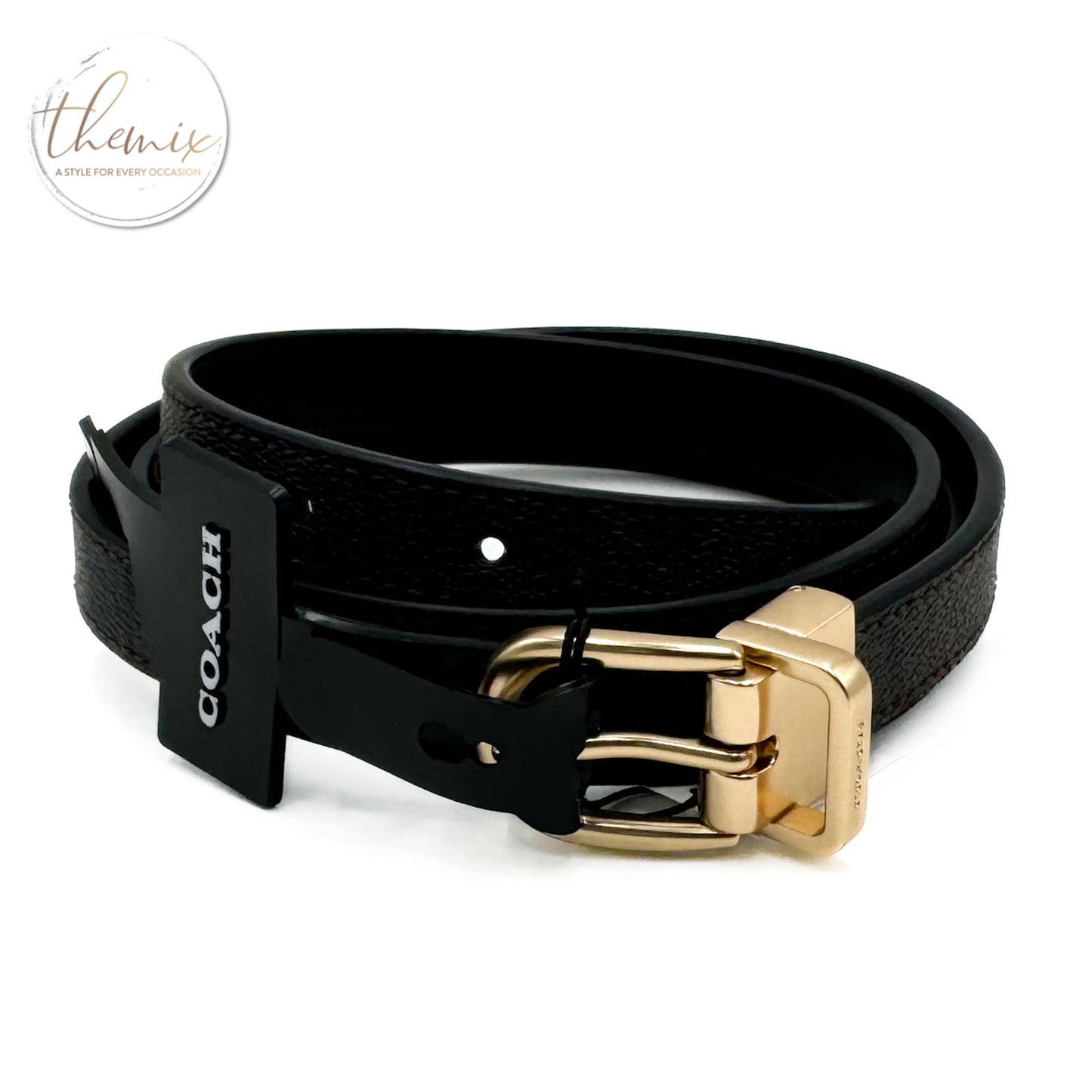 COACH Classic Buckle Cut to Size Reversible Female Belt