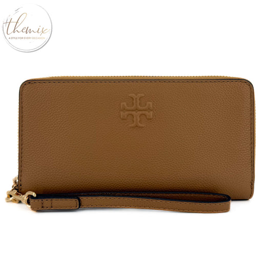 Tory Burch Thea Wristlet Zip Continental Wallet