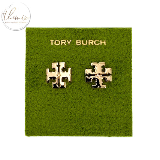 Tory Burch Large Logo Stud